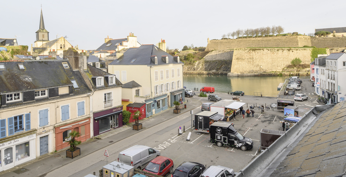 7 - La Heve - vue appartement Belle-île