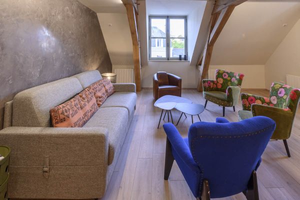 2-Chipigan - Duplex pour 11 personnes - salon canapé convertible