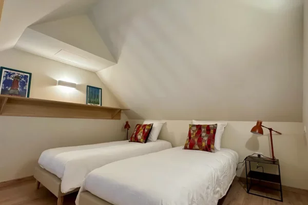 2-Chipigan - Duplex pour 11 personnes - chambre 2 lits