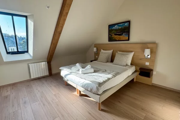 2-Chipigan - Duplex pour 11 personnes - chambre lumieuse lit double